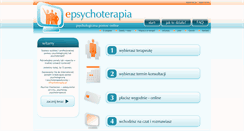 Desktop Screenshot of epsychoterapia.pl